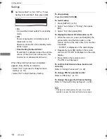 Preview for 18 page of Panasonic Diga DMR-HWT230 Operating Instructions Manual