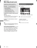 Preview for 24 page of Panasonic Diga DMR-PWT635 Operating Instructions Manual