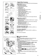 Preview for 27 page of Panasonic Digital Palmcoder Multicam PV-DC152-K Operating Instructions Manual