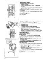 Preview for 30 page of Panasonic Digital Palmcoder Multicam PV-DC152-K Operating Instructions Manual