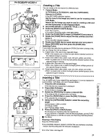 Preview for 39 page of Panasonic Digital Palmcoder Multicam PV-DC152-K User Manual