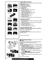 Preview for 26 page of Panasonic Digital Palmcoder  PV-DV851 Operating Manual