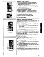 Preview for 31 page of Panasonic Digital Palmcoder  PV-DV851 Operating Manual