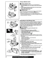 Preview for 34 page of Panasonic Digital Palmcoder  PV-DV851 Operating Manual