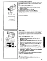 Preview for 39 page of Panasonic Digital Palmcoder  PV-DV851 Operating Manual