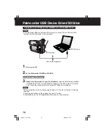 Preview for 76 page of Panasonic Digital Palmcorder MultiCam PV-DV203-K Operating Instructions Manual