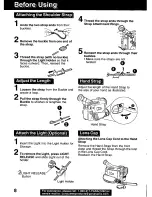 Preview for 8 page of Panasonic Digital Palmcorder PV-DV101 Operating Instructions Manual