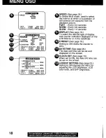 Preview for 18 page of Panasonic Digital Palmcorder PV-DV101 Operating Instructions Manual