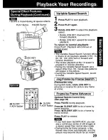 Preview for 29 page of Panasonic Digital Palmcorder PV-DV101 Operating Instructions Manual