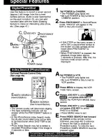 Preview for 34 page of Panasonic Digital Palmcorder PV-DV101 Operating Instructions Manual