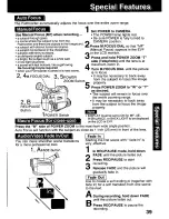 Preview for 39 page of Panasonic Digital Palmcorder PV-DV101 Operating Instructions Manual