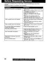 Preview for 54 page of Panasonic Digital Palmcorder PV-DV101 Operating Instructions Manual