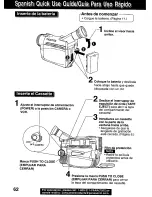 Preview for 62 page of Panasonic Digital Palmcorder PV-DV101 Operating Instructions Manual