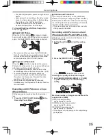 Preview for 25 page of Panasonic Digital Palmcorder PV-GS13 Operating Instructions Manual