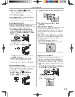 Preview for 27 page of Panasonic Digital Palmcorder PV-GS13 Operating Instructions Manual