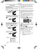 Preview for 44 page of Panasonic Digital Palmcorder PV-GS13 Operating Instructions Manual