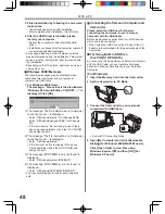 Preview for 48 page of Panasonic Digital Palmcorder PV-GS13 Operating Instructions Manual