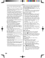 Preview for 66 page of Panasonic Digital Palmcorder PV-GS13 Operating Instructions Manual