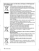 Preview for 6 page of Panasonic DMC-F3K Basic Operating Instructions Manual