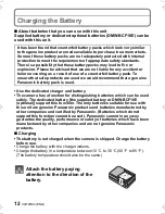 Preview for 12 page of Panasonic DMC-F3K Basic Operating Instructions Manual