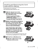 Preview for 15 page of Panasonic DMC-F3K Basic Operating Instructions Manual