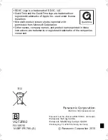 Preview for 28 page of Panasonic DMC-F3K Basic Operating Instructions Manual