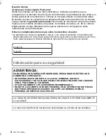 Preview for 2 page of Panasonic DMC FS7A - Lumix Digital Camera Instrucciones Básicas De Funcionamiento