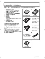 Preview for 7 page of Panasonic DMC FS7A - Lumix Digital Camera Instrucciones Básicas De Funcionamiento