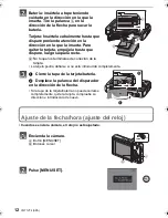 Preview for 12 page of Panasonic DMC FS7A - Lumix Digital Camera Instrucciones Básicas De Funcionamiento