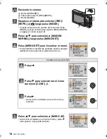 Preview for 14 page of Panasonic DMC FS7A - Lumix Digital Camera Instrucciones Básicas De Funcionamiento