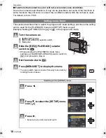 Preview for 18 page of Panasonic DMC FX150K - Lumix Digital Camera Operating Instructions Manual