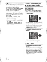 Preview for 24 page of Panasonic DMC-FX30A - Lumix Digital Camera Instrucciones De Funcionamiento