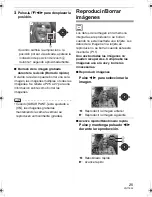 Preview for 25 page of Panasonic DMC-FX30A - Lumix Digital Camera Instrucciones De Funcionamiento