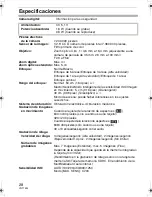 Preview for 28 page of Panasonic DMC-FX30A - Lumix Digital Camera Instrucciones De Funcionamiento