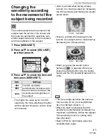 Preview for 41 page of Panasonic DMC-FX30A - Lumix Digital Camera Operating Instructions Manual