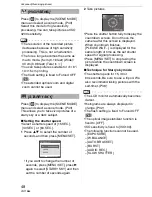 Preview for 48 page of Panasonic DMC-FX30A - Lumix Digital Camera Operating Instructions Manual