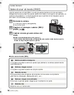 Preview for 18 page of Panasonic DMC-FX35A - Lumix Digital Camera Instrucciones Básicas De Funcionamiento