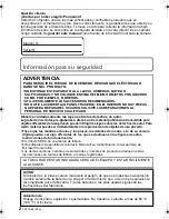 Preview for 2 page of Panasonic DMC-FX37A - Lumix Digital Camera Instrucciones Básicas De Funcionamiento