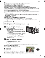 Preview for 35 page of Panasonic DMC-FX48K - Lumix Digital Camera Operating Instructions Manual