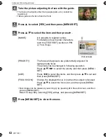 Preview for 62 page of Panasonic DMC-FX48K - Lumix Digital Camera Operating Instructions Manual