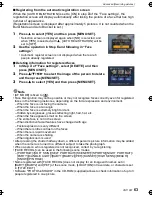 Preview for 63 page of Panasonic DMC-FX48K - Lumix Digital Camera Operating Instructions Manual