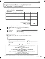 Preview for 127 page of Panasonic DMC-FX48K - Lumix Digital Camera Operating Instructions Manual