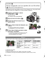 Preview for 22 page of Panasonic DMC FZ28K - Lumix Digital Camera Instrucciones Básicas De Funcionamiento