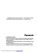 Preview for 5 page of Panasonic DMC-FZ4EG Manual