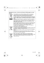 Preview for 5 page of Panasonic DMC-G2EB Operating Instructions Manual