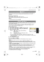 Preview for 107 page of Panasonic DMC-G2EB Operating Instructions Manual