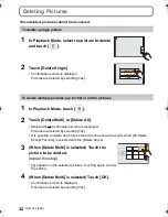 Preview for 32 page of Panasonic DMC-G5W Basic Operating Instructions Manual