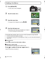 Preview for 34 page of Panasonic DMC-G5W Basic Operating Instructions Manual