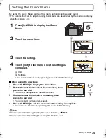 Preview for 35 page of Panasonic DMC-G5W Basic Operating Instructions Manual