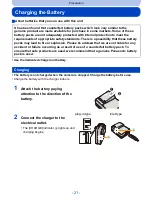 Preview for 73 page of Panasonic DMC-G5W Basic Operating Instructions Manual